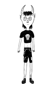 stupidzines cartoon hello illustration hi GIF