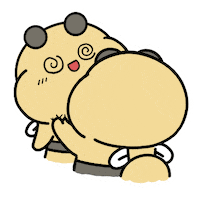 Angry Wake Up Sticker by Aminal Stickers
