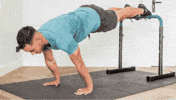 ThisIsCalisthenics home workout tic triceps chest workout GIF