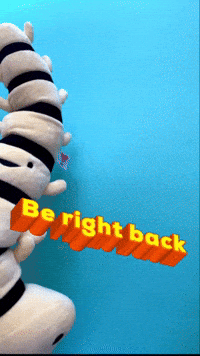 Be Right Back Brb GIF by I Heart Guts