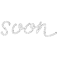 Coming Soon Text Sticker
