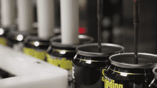 blackplaguebrewing craft beer beer cans beer pour black plague GIF