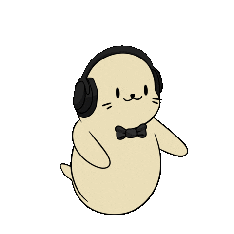 Happy Dance Sticker by Sappy Seals Community