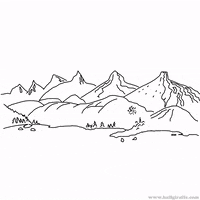 sunset landscape GIF by William Garratt