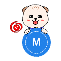 Hyundai_Mobis 현대모비스 mobis 모비스 댕구 Sticker