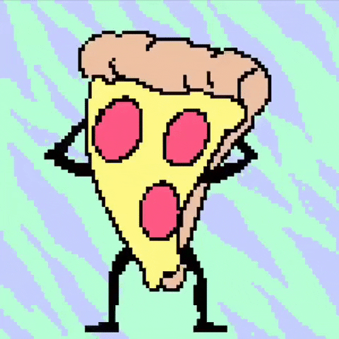 BobMotown dance cool pizza pepperoni GIF