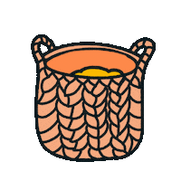 kristmmm cat kawaii surprise orange Sticker