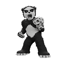 Fight Screaming Sticker by Endangered Labs