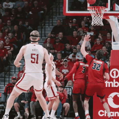 Lets Go Basketball GIF by Huskers