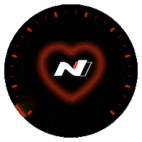 I30 N Heart Sticker by Hyundai N Worldwide