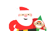 Happy Santa Claus Sticker by Google