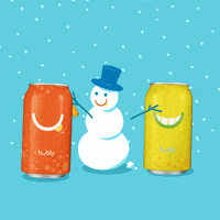 Snow Winter GIF by bubly