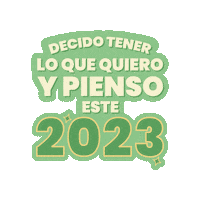 New Year Mantra Sticker by Chocko-Obleas
