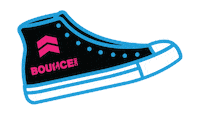 Run Converse Sticker by BounceInc