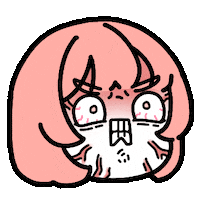 Angry Smoke Sticker