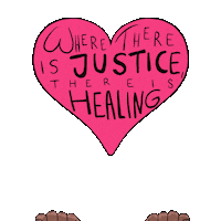 Heal Human Rights Sticker by Creative Courage