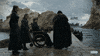 kneel jon snow GIF by Game of Thrones