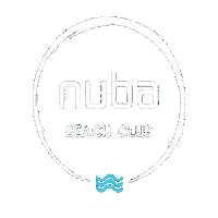 nuba beach club Sticker by NUBA