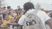 Hurricanes Football High Fives GIF by Miami Hurricanes