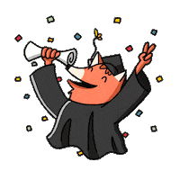Animation Celebrating Sticker by Holler Studios