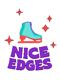 Figure Skating Ice Skate Sticker by motionbean