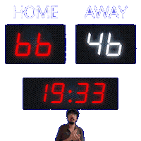 46 Away Sticker