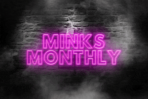 MinksMonthly fashion style neon lashes GIF