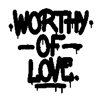 Party Logo Sticker by Worthy of Love