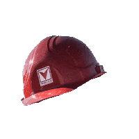 Helm Bauhelm Sticker by Hansfuchs