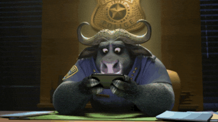 Chief Bogo Jamming To Music GIF