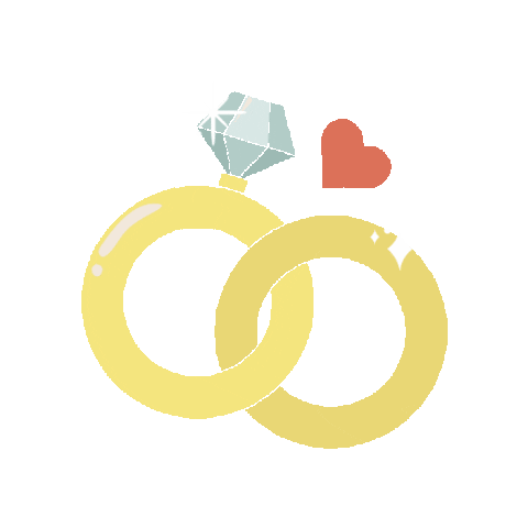 daihana giphygifmaker love amor wedding Sticker