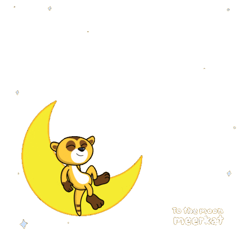 To The Moon Yes Sticker by VeeFriends