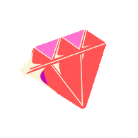 Boing_TV rico diamante ricco luccicante Sticker