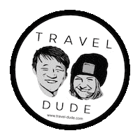 TRAVELDUDE sticker face brand faces Sticker