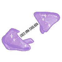 MedicenCone purple cookie mujer fortune Sticker