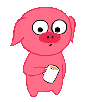 Pink Wow Sticker by Steluna