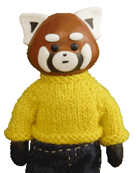 Red Panda Wow Sticker