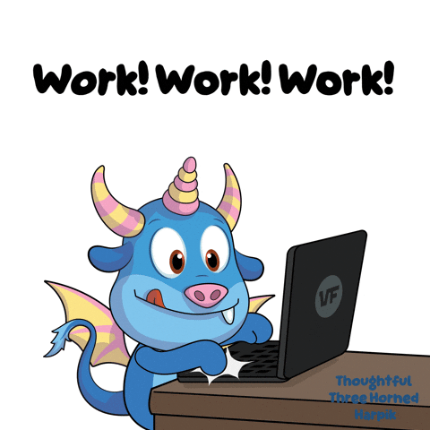 Working Work Work Work GIF by VeeFriends
