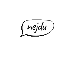 Nejdu Sticker