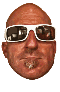 excited face Sticker by JUCKER HAWAI'I