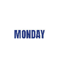 Sport Monday Sticker