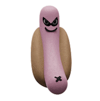 Happy Hot Dog Sticker by New Balance Numeric