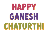 Jai Ganesh Mumbai Sticker by Sonamm