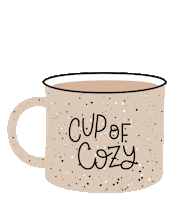 Coffee Camp Mug Sticker by Spruce + Sky