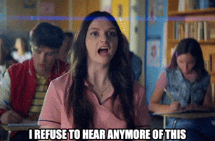 Refuse GIF by Lilly Singh