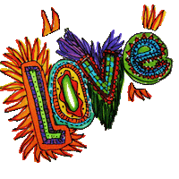 words love Sticker