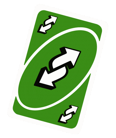 Uno Reverse Sticker