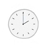 Estrellart reloj pintar estrellart hora de pintar Sticker