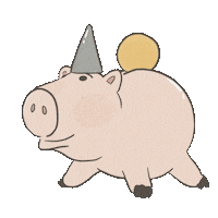 Disney Pig Sticker