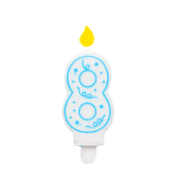 Anniversaire Bougie Sticker by McCormick France